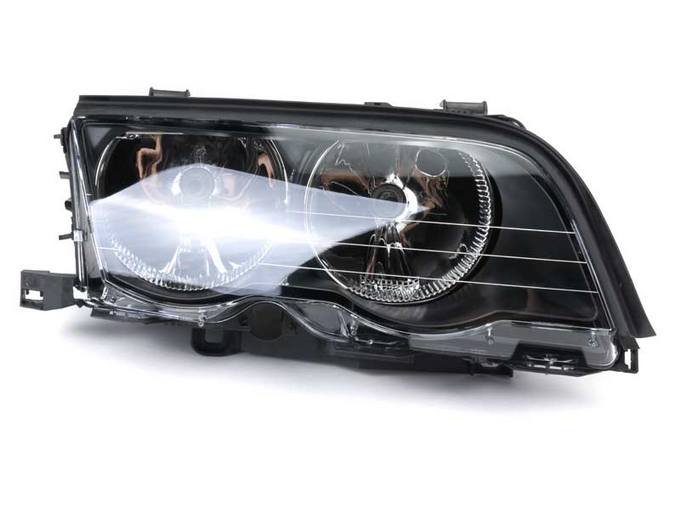 BMW Headlight Assembly - Passenger Side (Halogen) 63126902754 - Hella 354204241